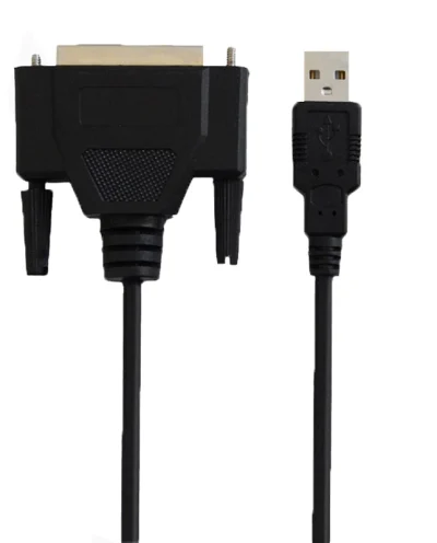 کابل تبدیل پرینتر پارالل به USB (یو اس بی)  کی نت K-C26 طول 1.5 متر