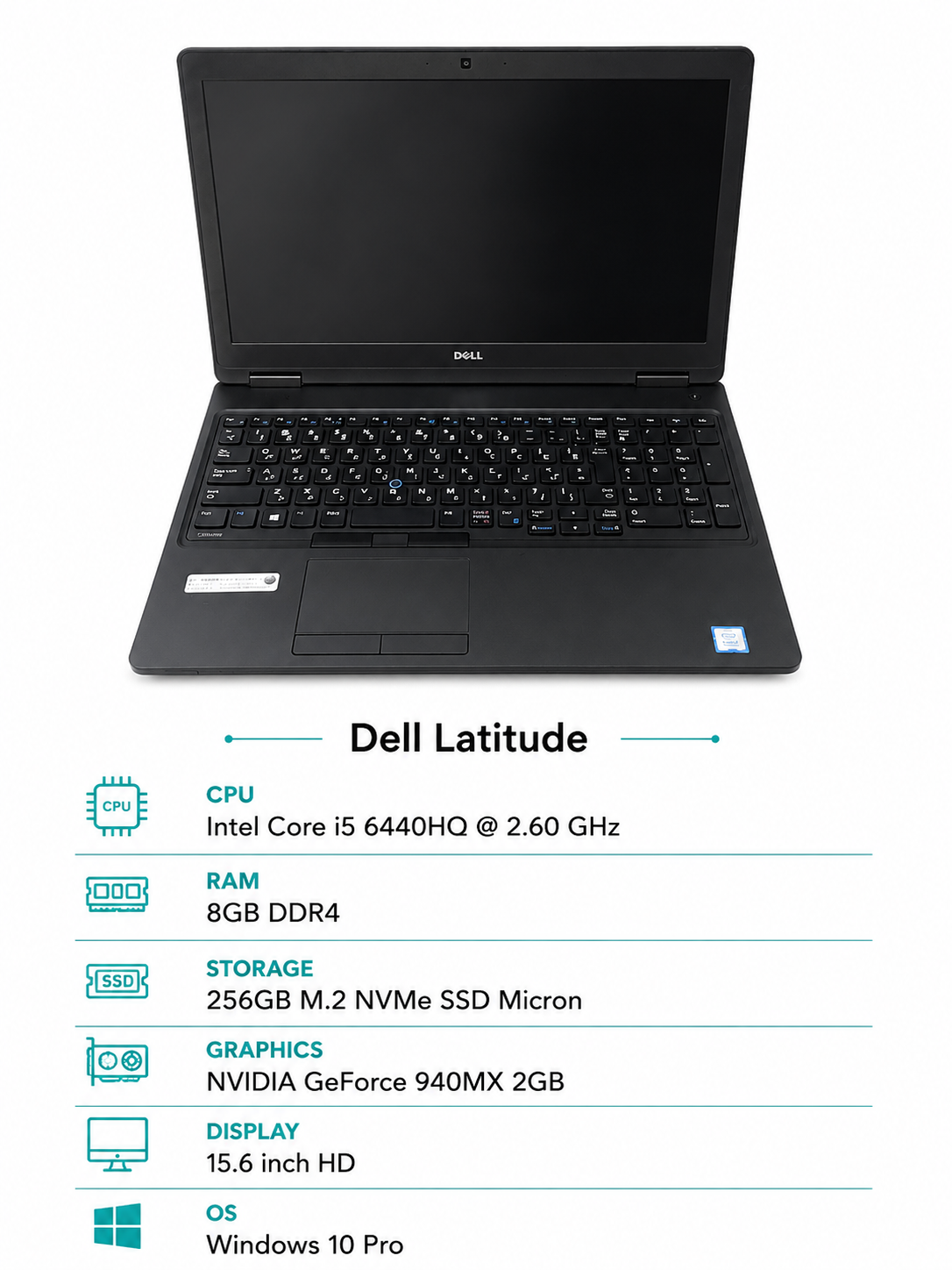 Dell latitude 5580 - Image 10